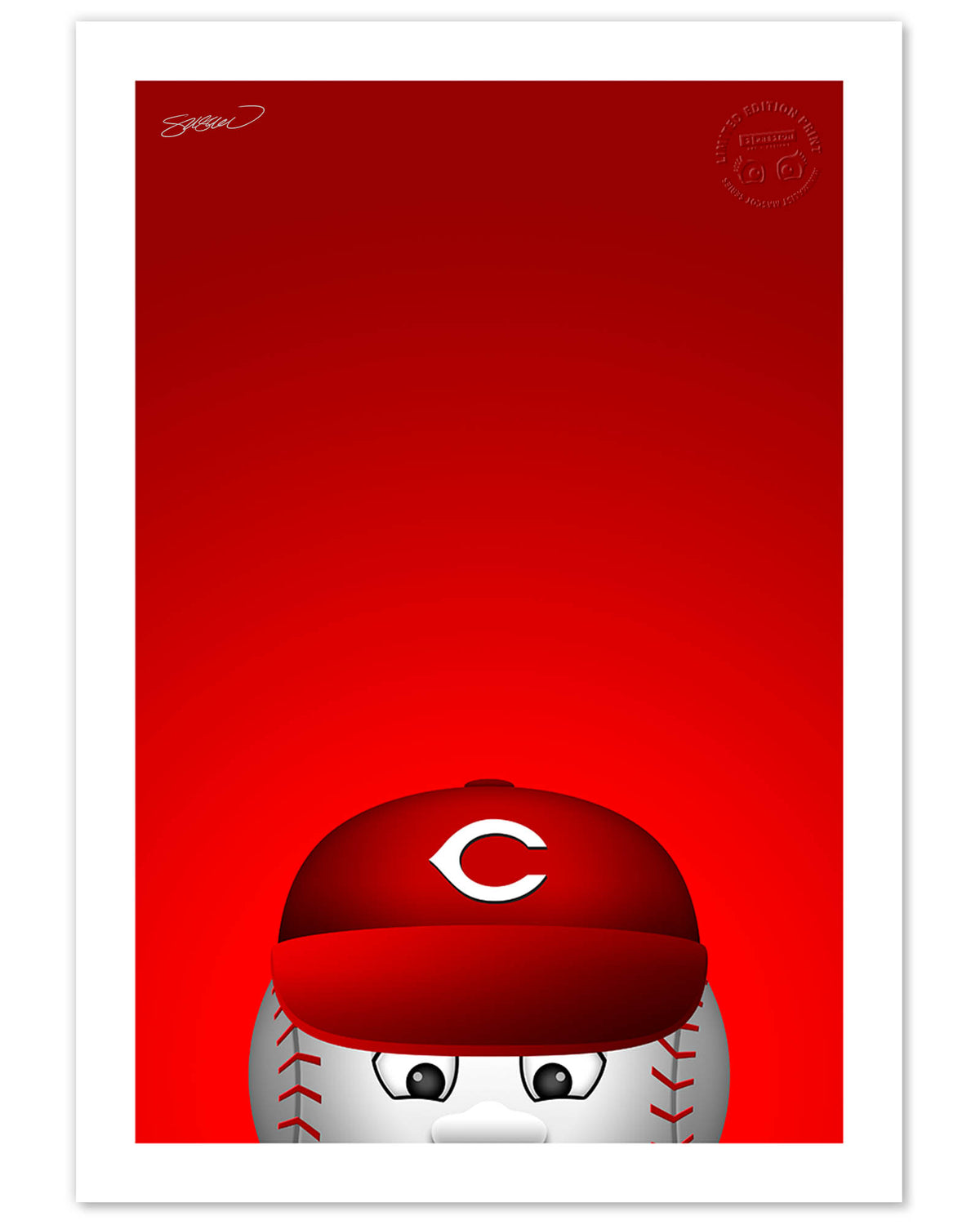 Minimalist Mr. Red