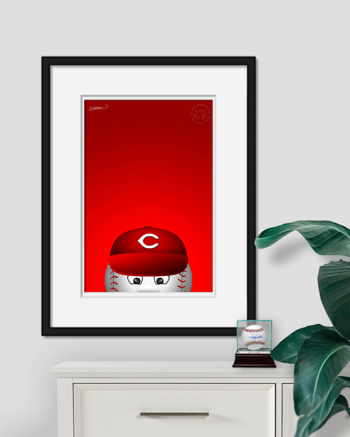 Minimalist Mr. Red