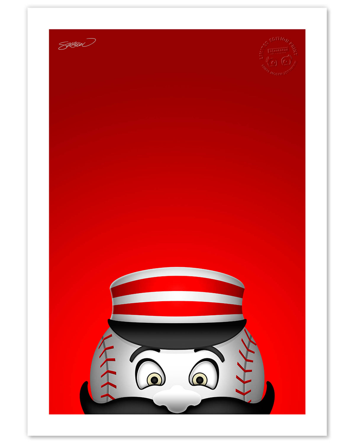Minimalist Mr. Redlegs