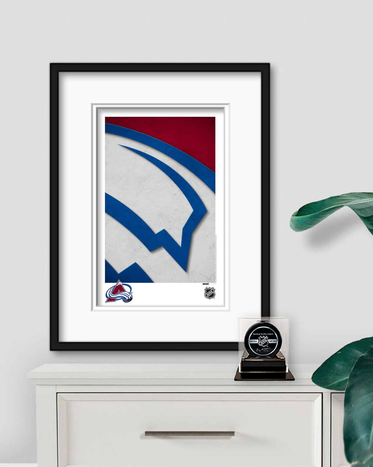 Minimalist Logo - Colorado Avalanche Poster Print - CLEARANCE