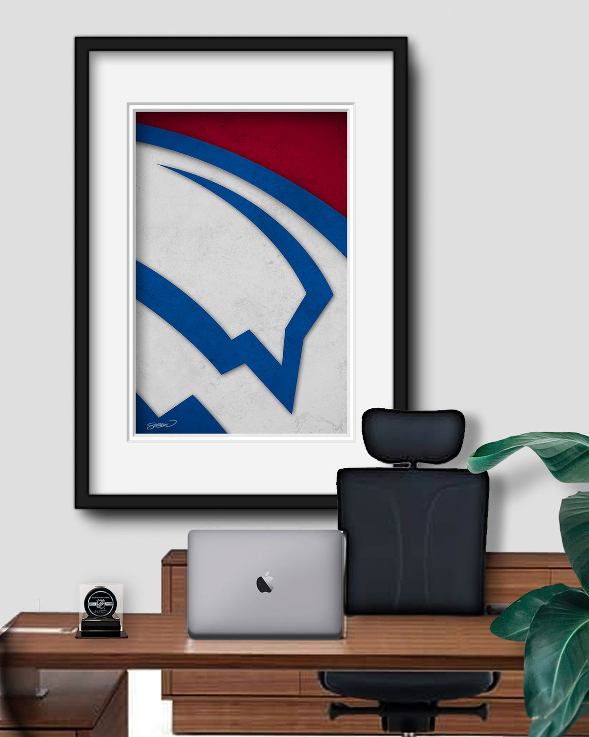 Minimalist Logo - Colorado Avalanche