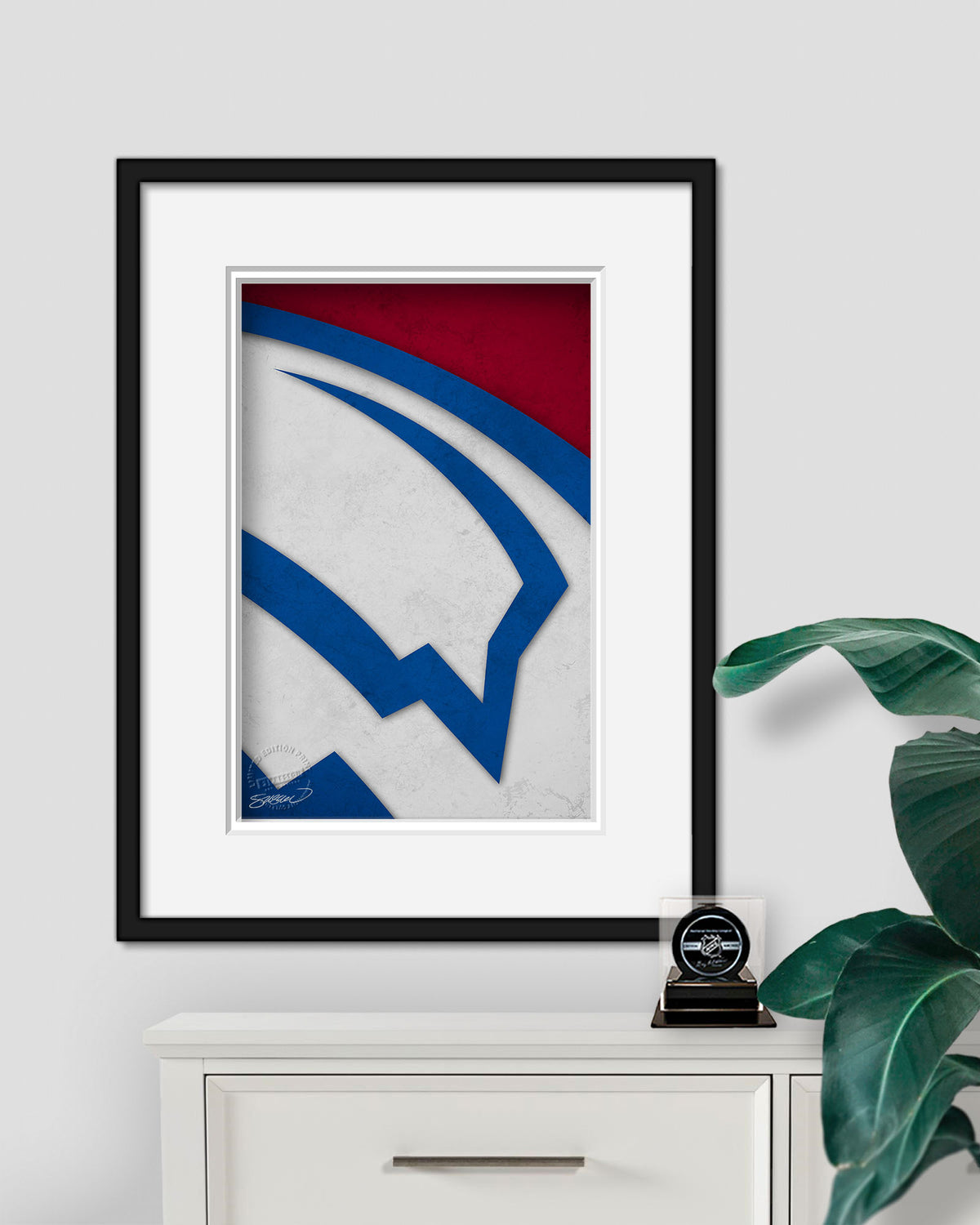 Minimalist Logo - Colorado Avalanche