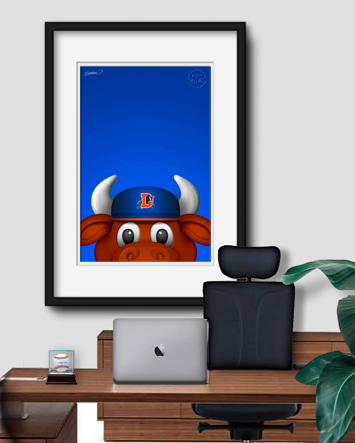 Minimalist Wool E. Bull Limited Edition Fine Art Print