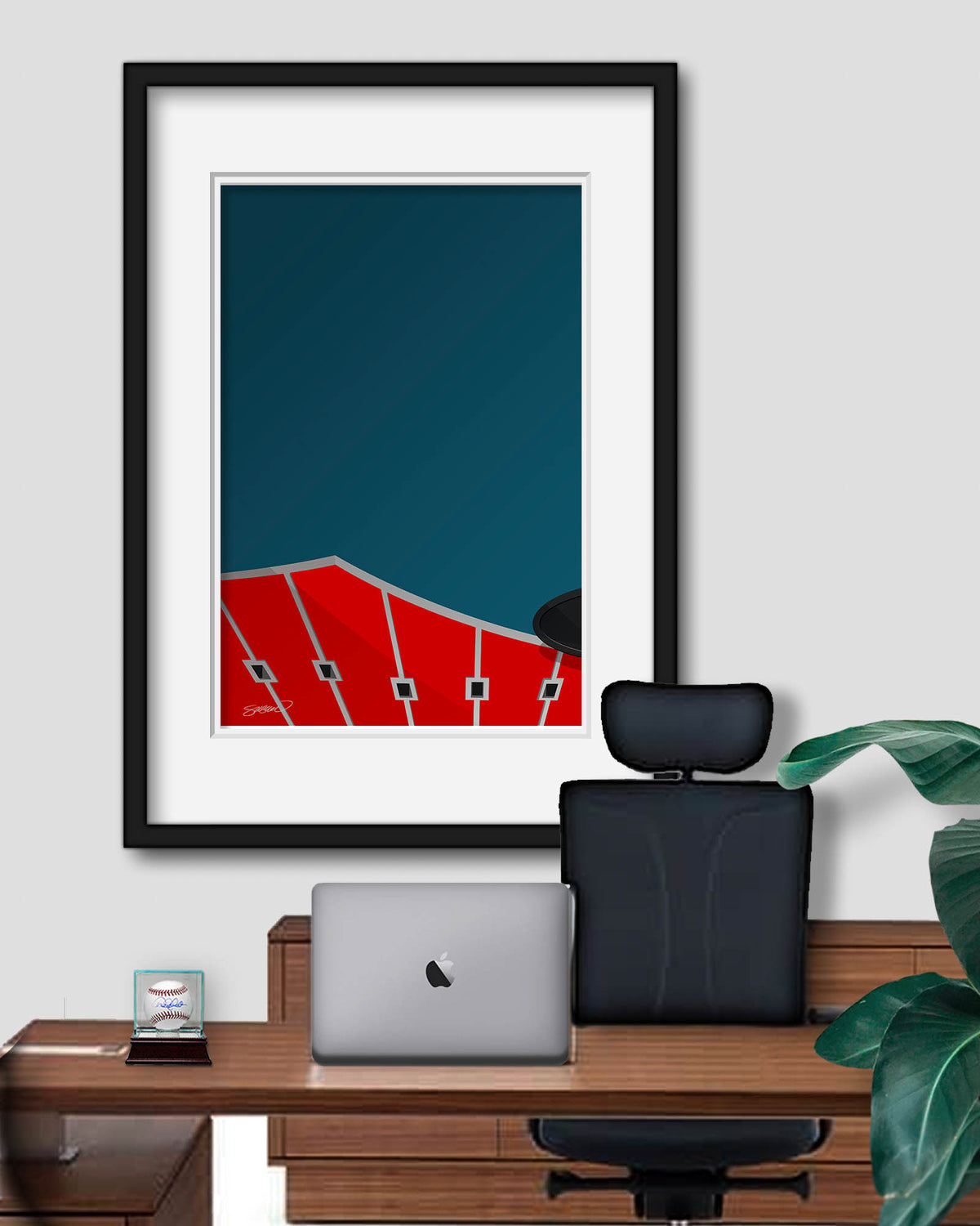 Minimalist Arrowhead Stadium