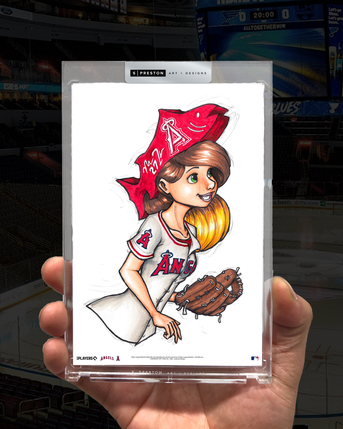 WinS® Angels Konni Mackenzie Limited Edition Art Card Slab