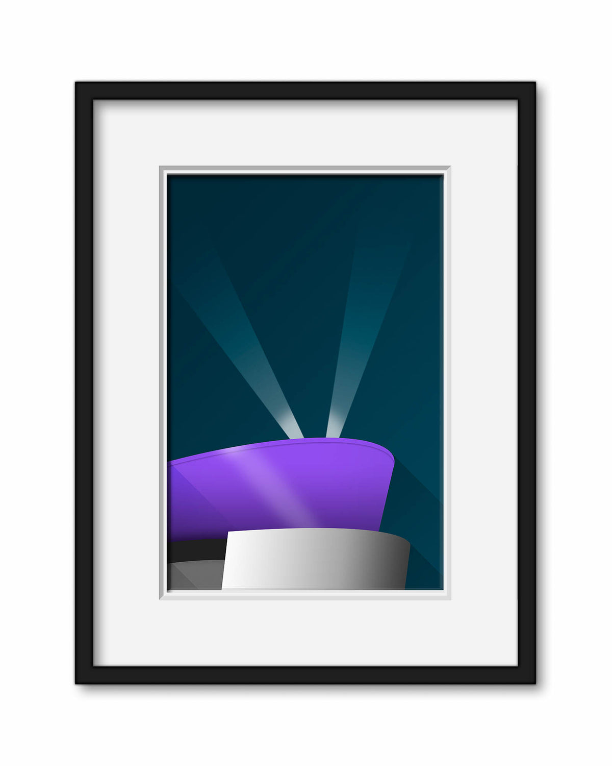 Minimalist Crypto.com Arena Art Print