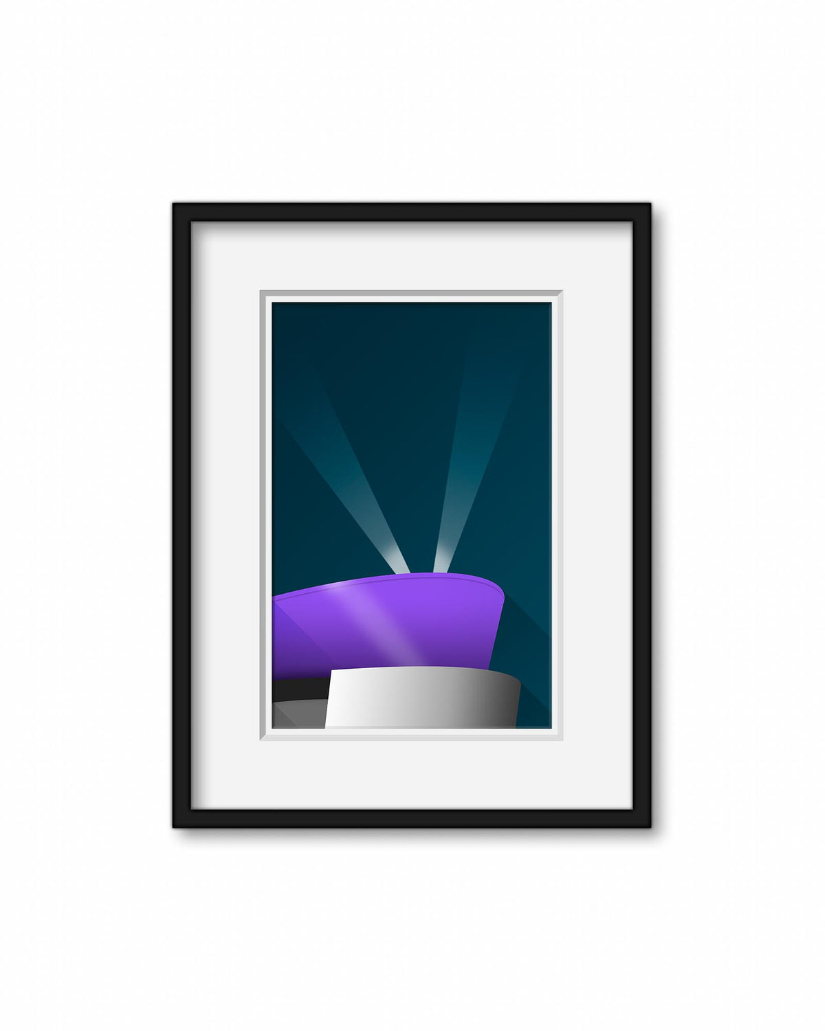 Minimalist Crypto.com Arena Art Print