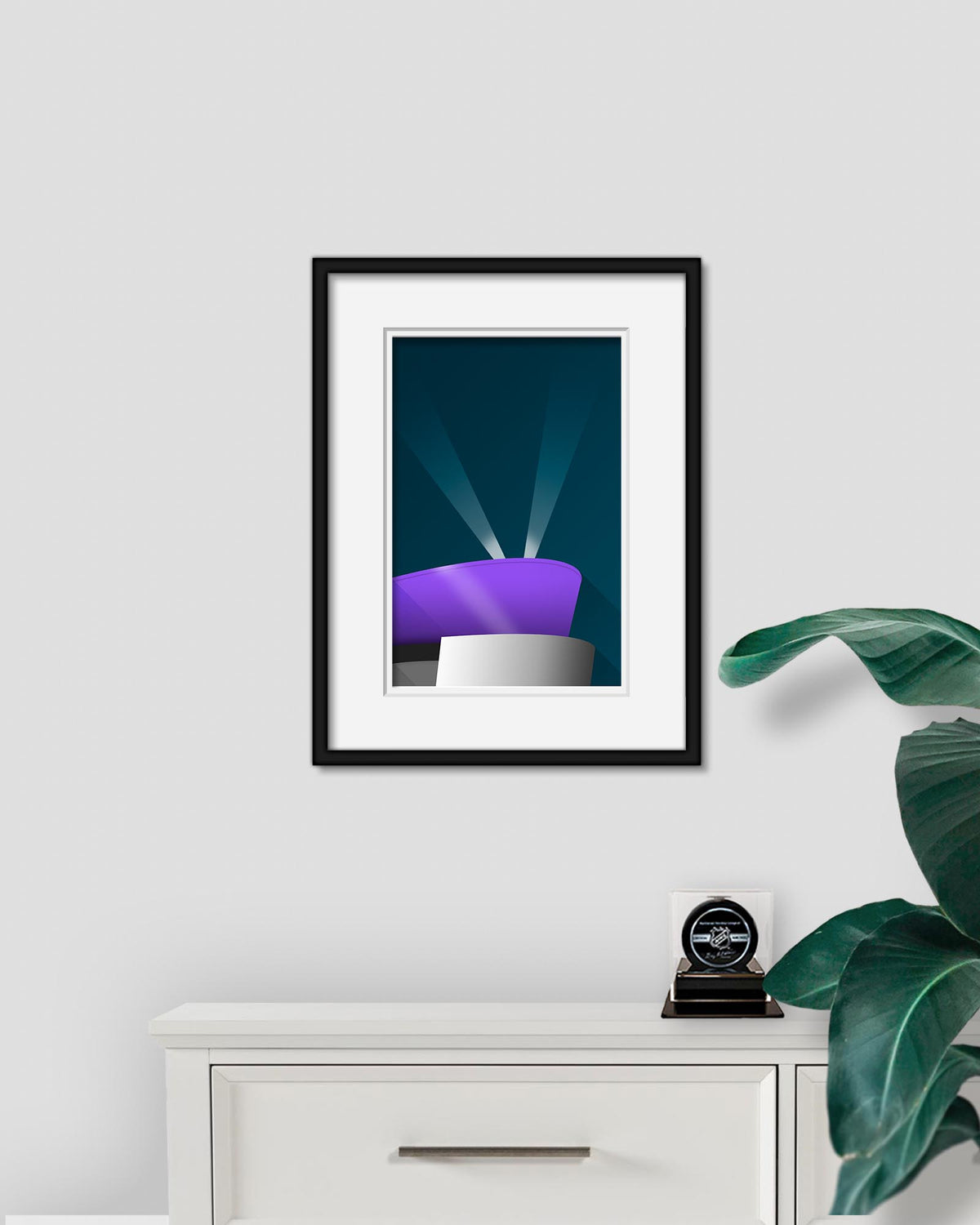 Minimalist Crypto.com Arena Art Print