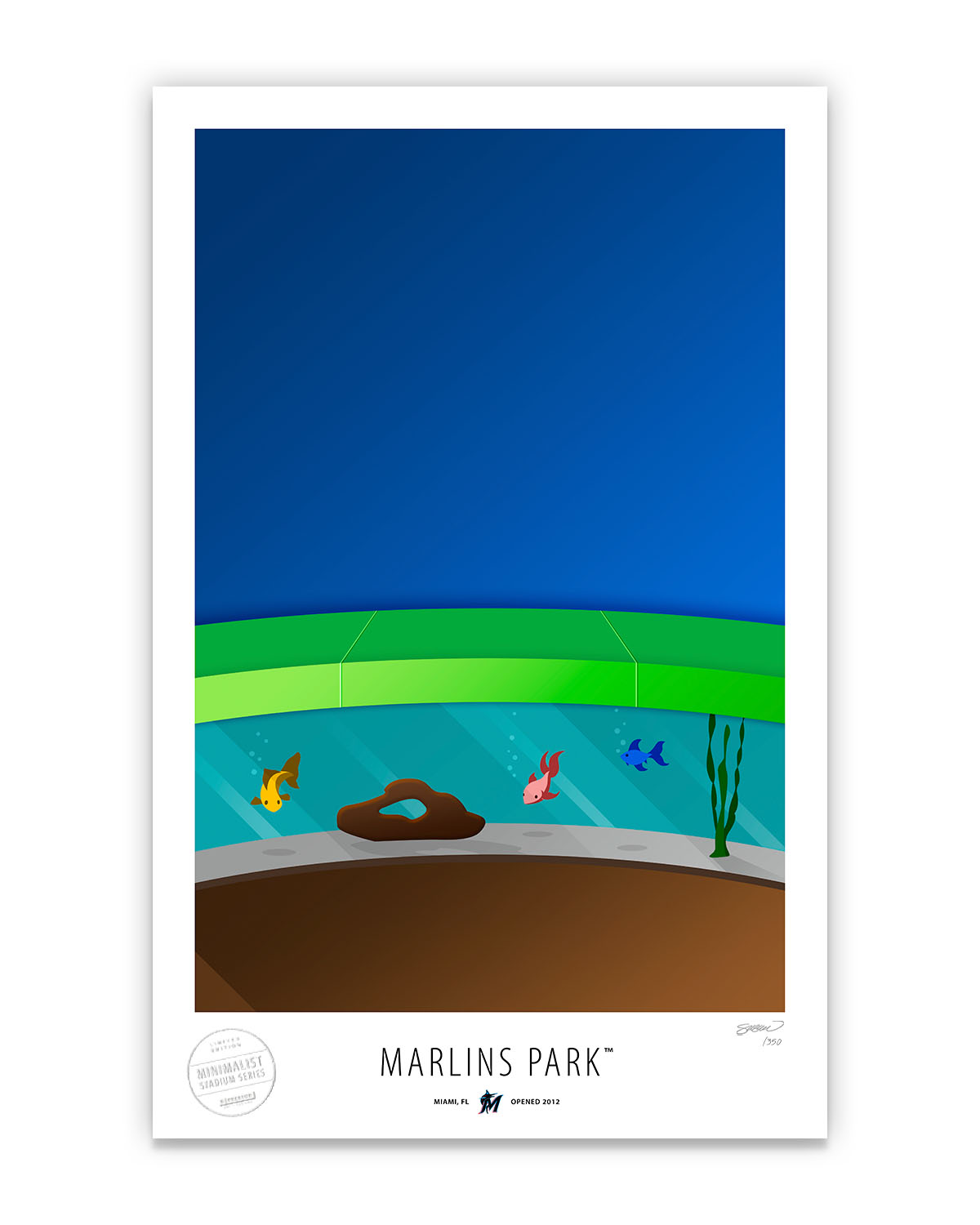 Minimalist Marlins Park