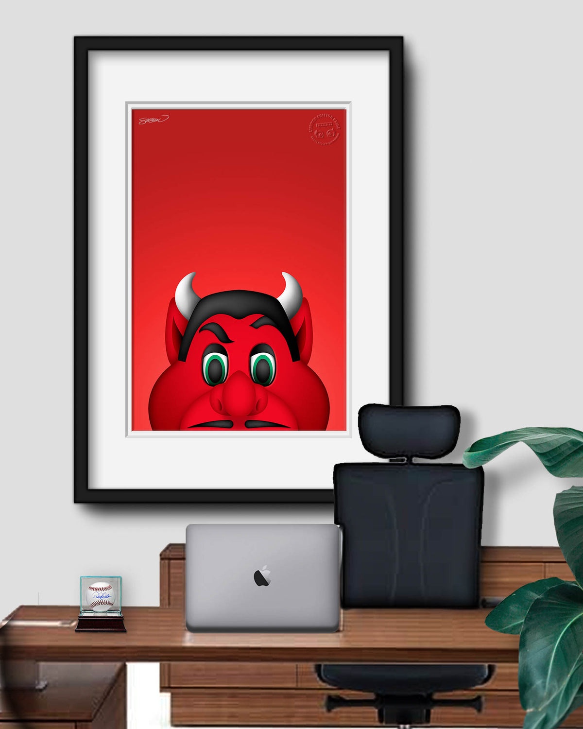Minimalist NJ Devil