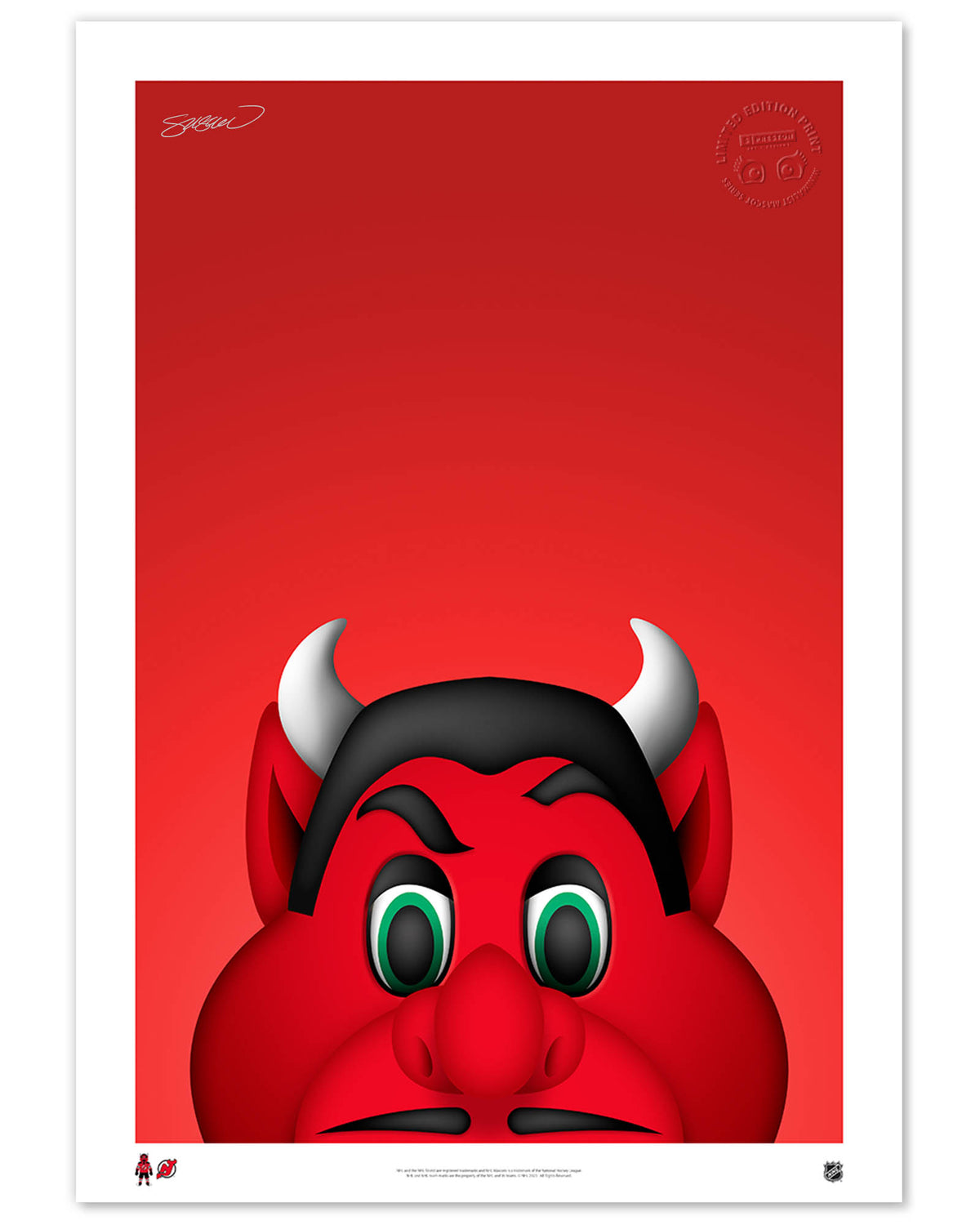 Minimalist NJ Devil
