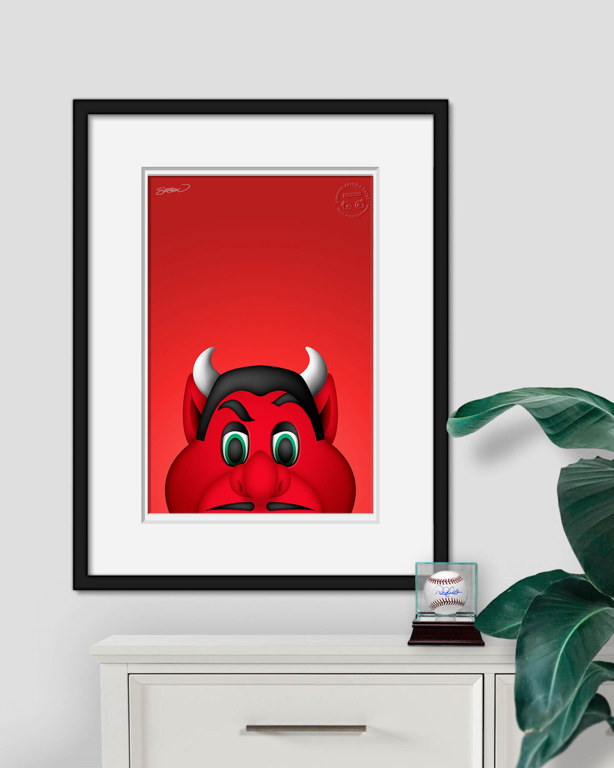 Minimalist NJ Devil