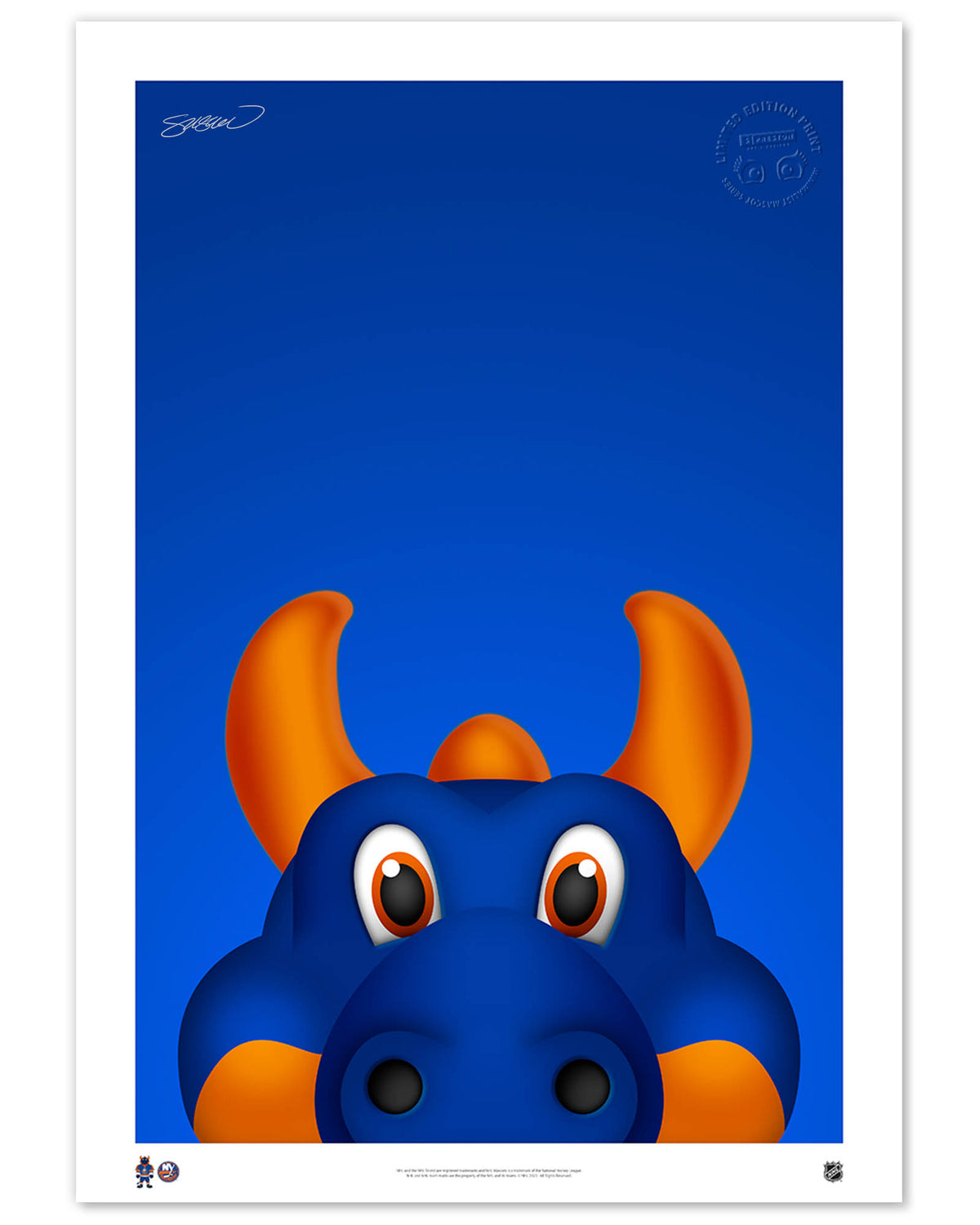 Minimalist Sparky The Dragon