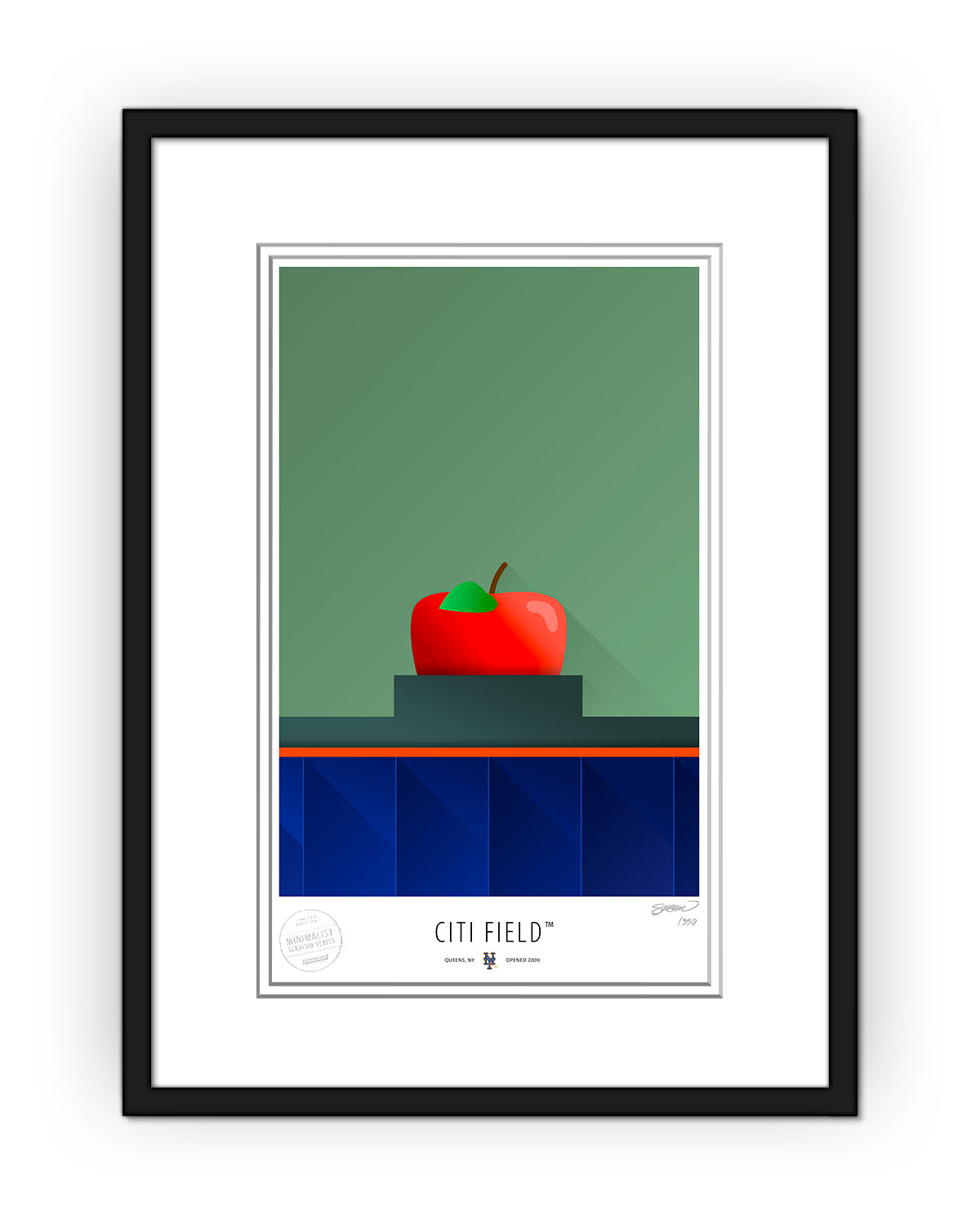 Minimalist Citi Field New York Mets - S. Preston – S. Preston Art