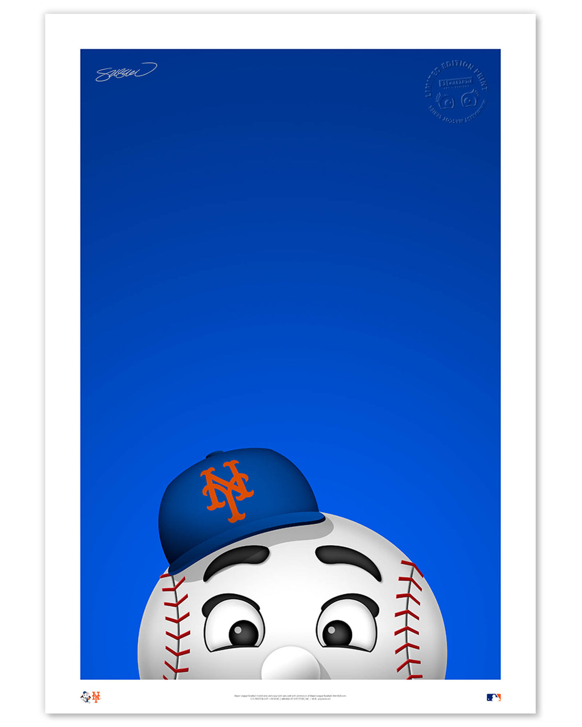 Minimalist Mr. Met