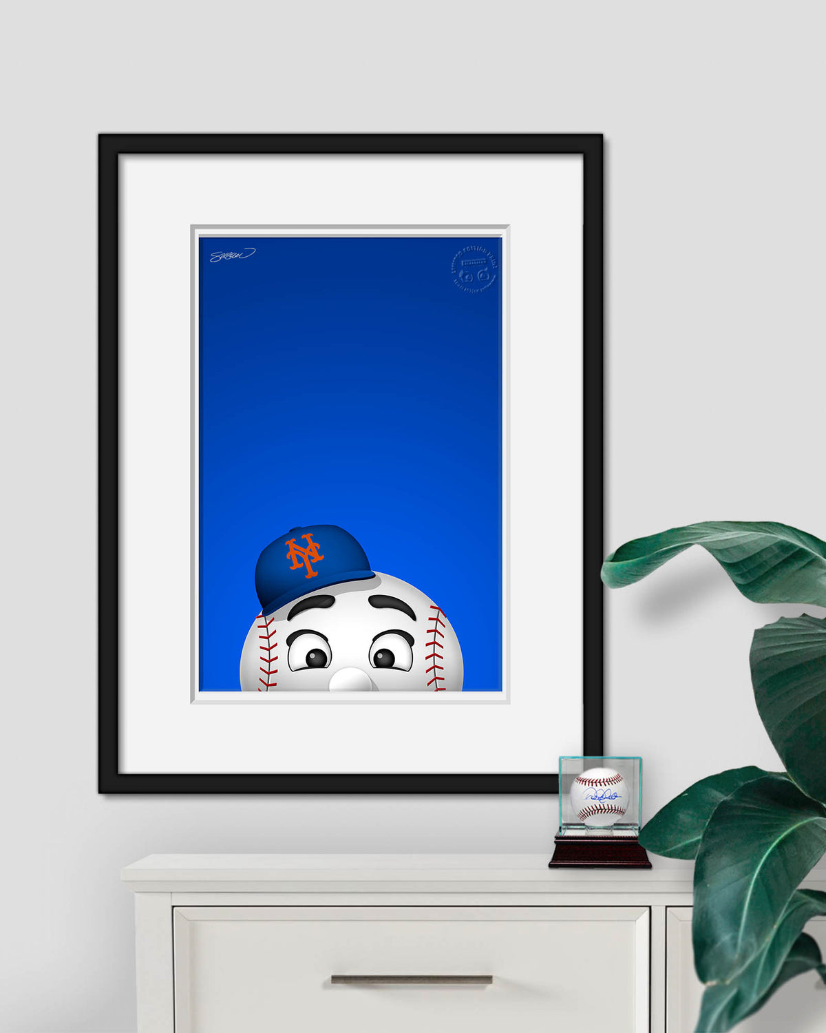 Minimalist Mr. Met