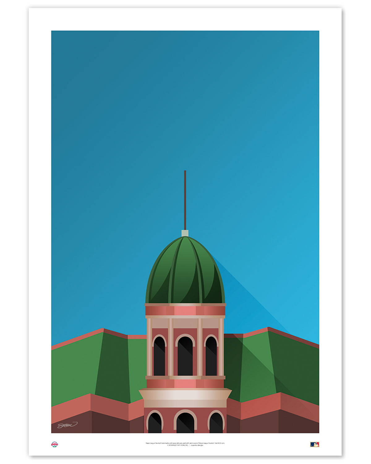 Minimalist Shibe Park