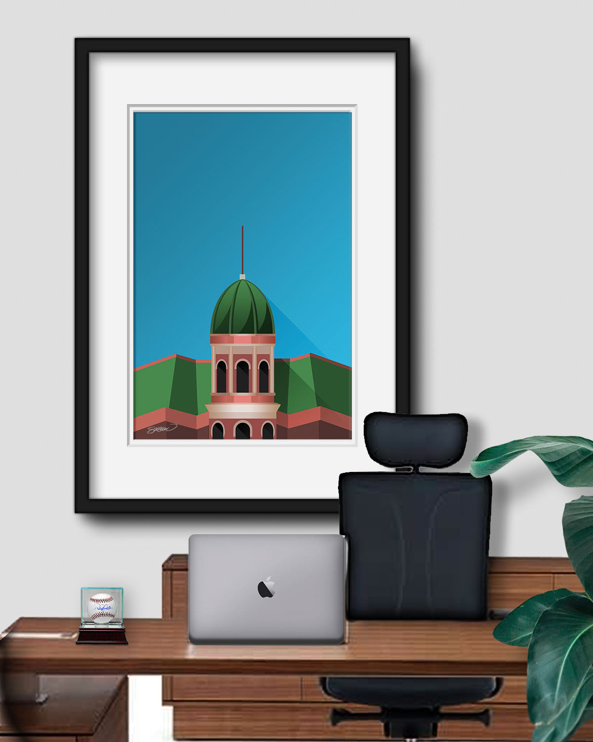 Minimalist Shibe Park