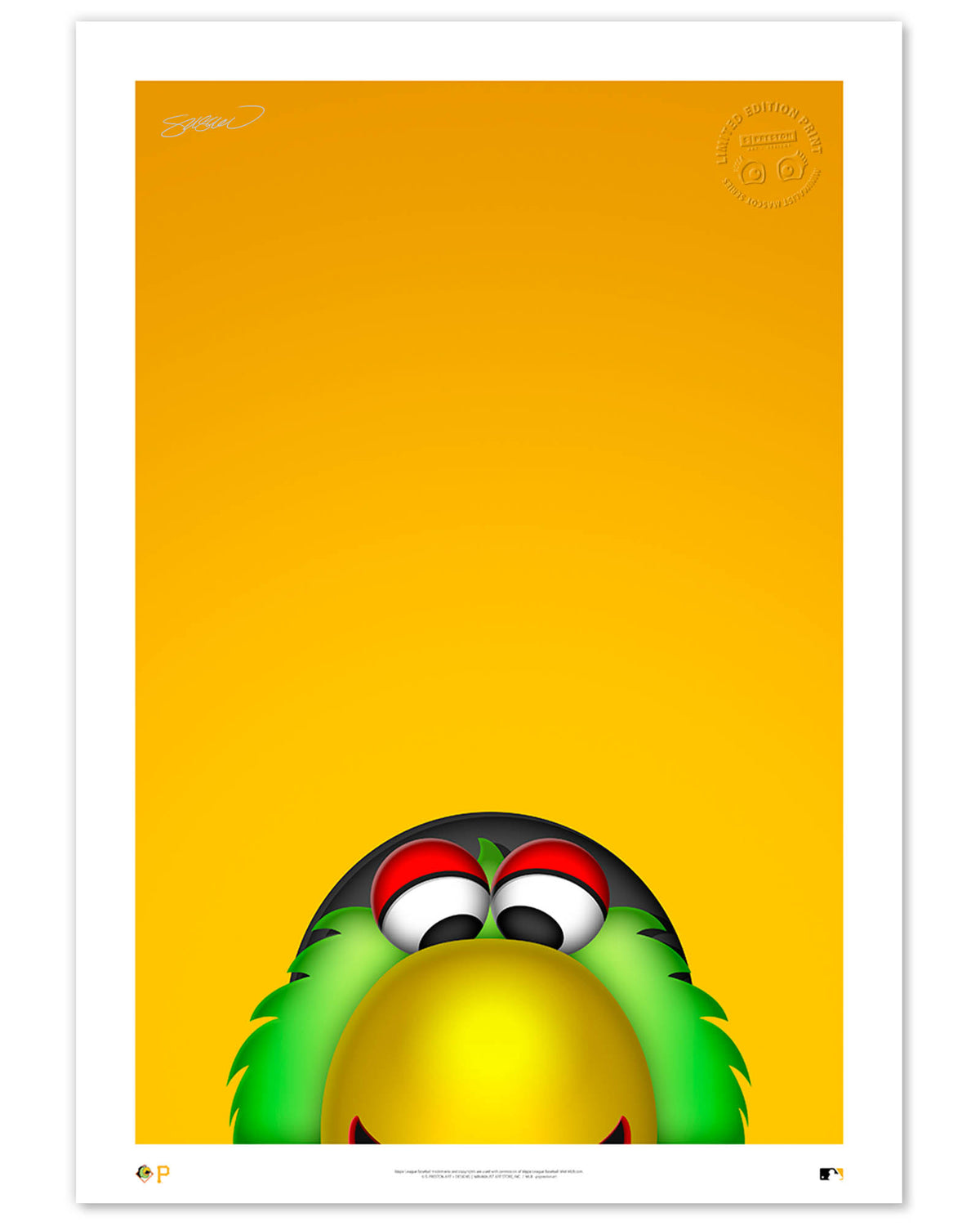 Minimalist Pirate Parrot