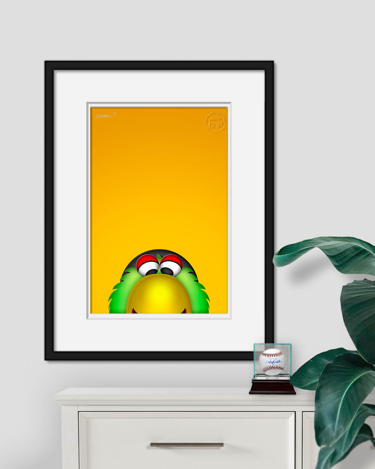 Minimalist Pirate Parrot