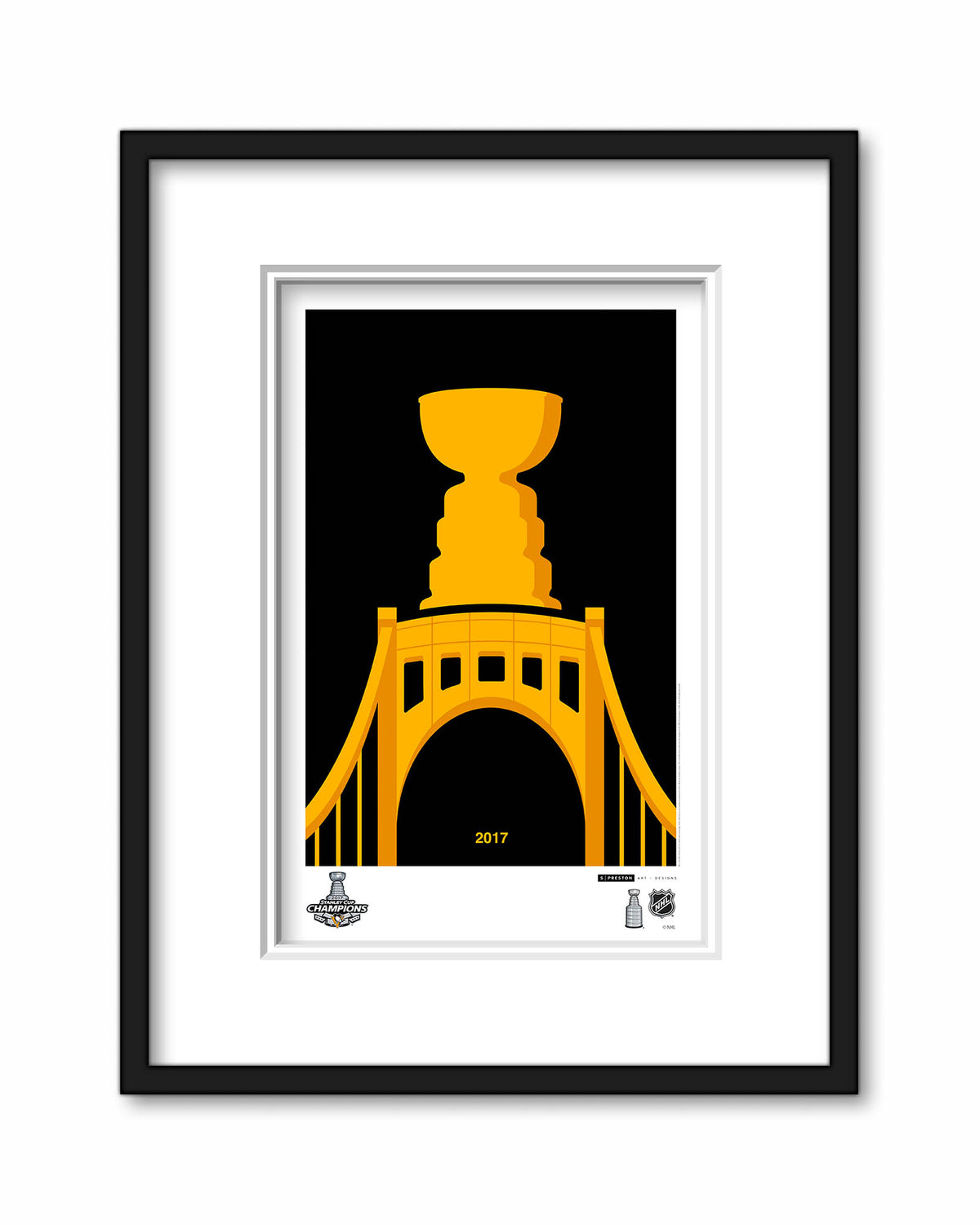 Minimalist Stanley Cup 2017 Art Print