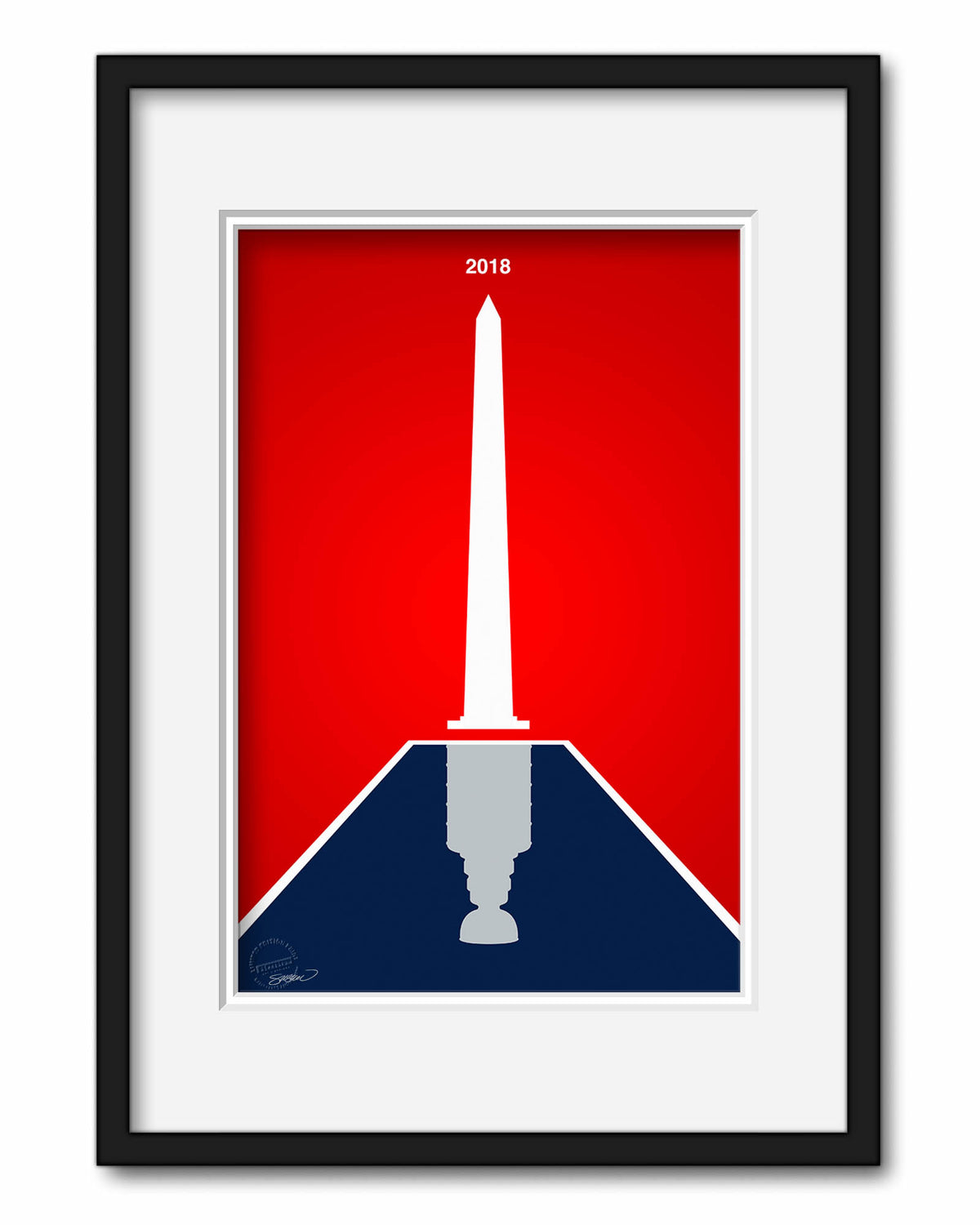 Minimalist Stanley Cup 2018 Limited Edition Fine Art Print