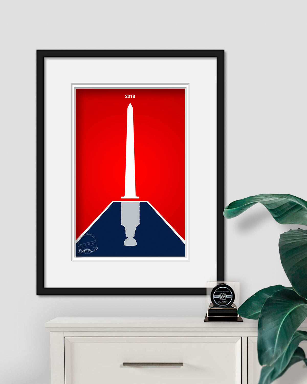 Minimalist Stanley Cup 2018 Limited Edition Fine Art Print