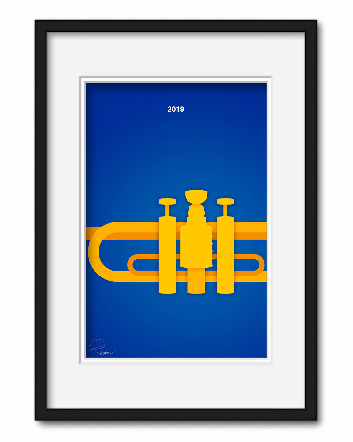 Minimalist Stanley Cup 2019 Limited Edition Fine Art Print