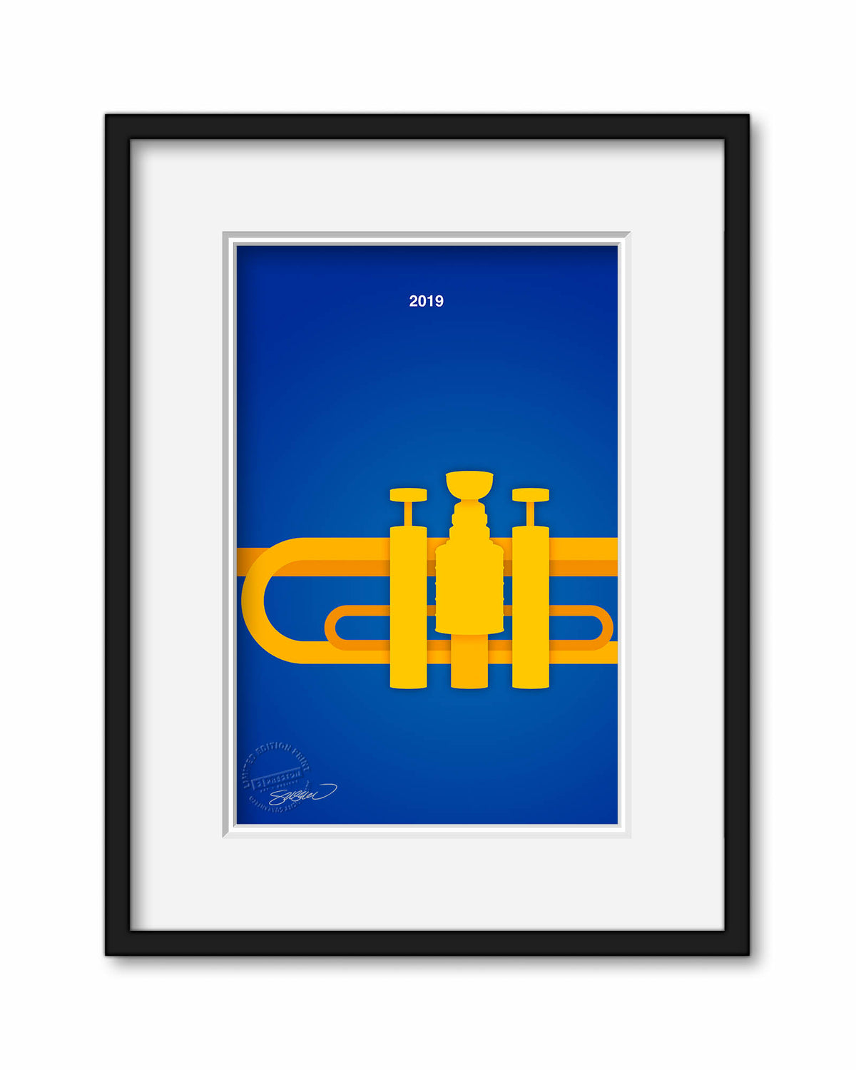 Minimalist Stanley Cup 2019 Limited Edition Fine Art Print