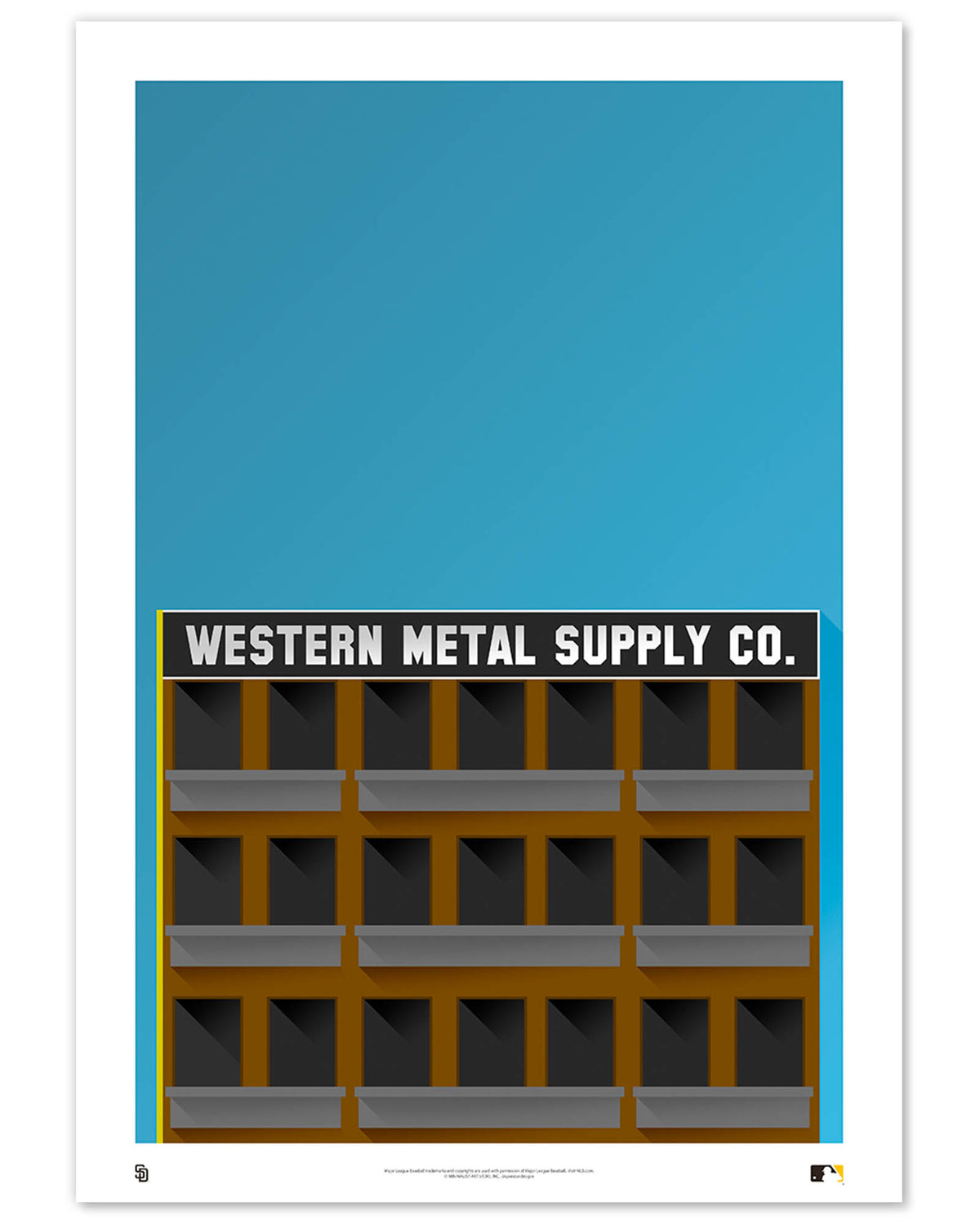 Minimalist Petco Park