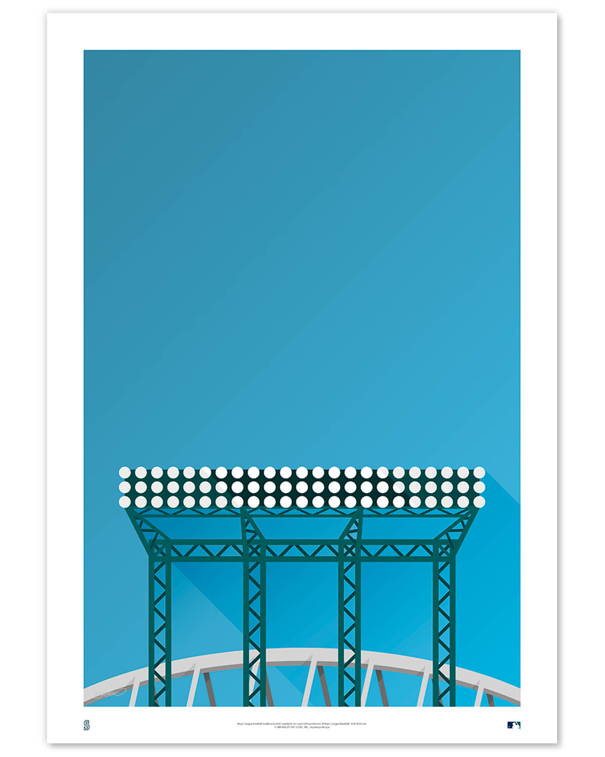 Minimalist T-Mobile Park (Floodlights)