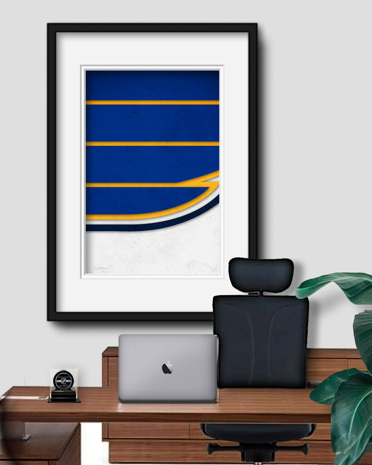 Minimalist Logo - St. Louis Blues