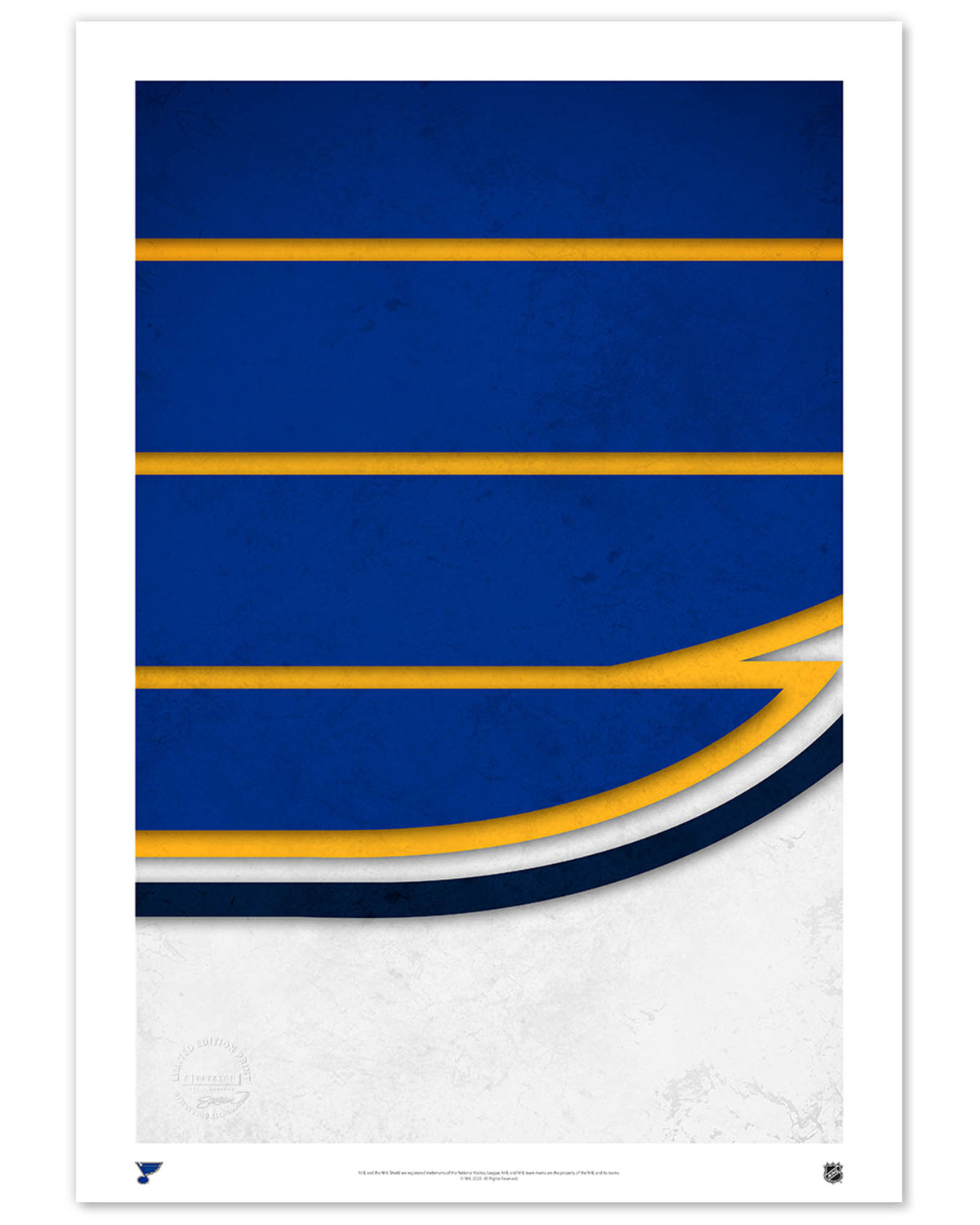 Minimalist Logo - St. Louis Blues