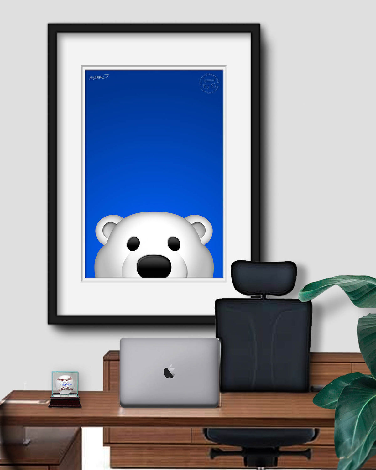 Minimalist Carlton The Bear