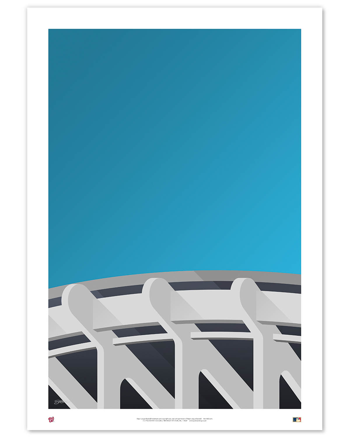 Minimalist RFK Stadium