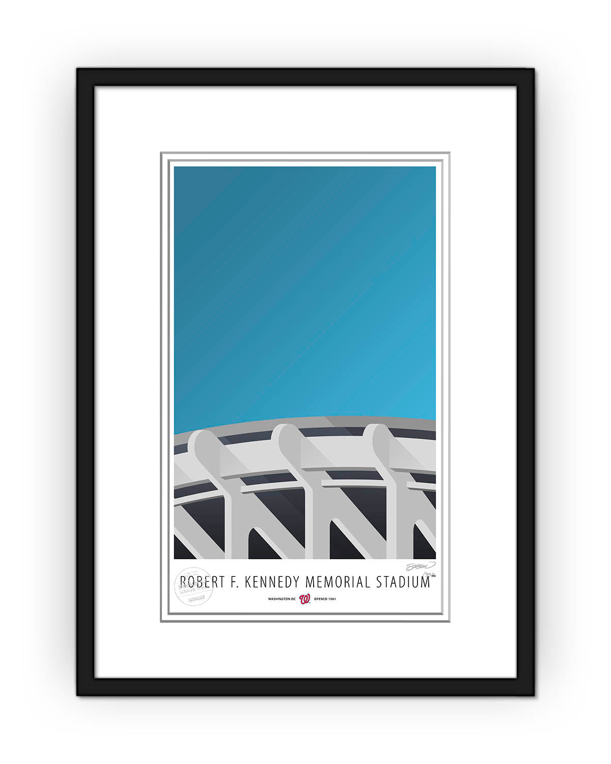 Minimalist RFK Stadium