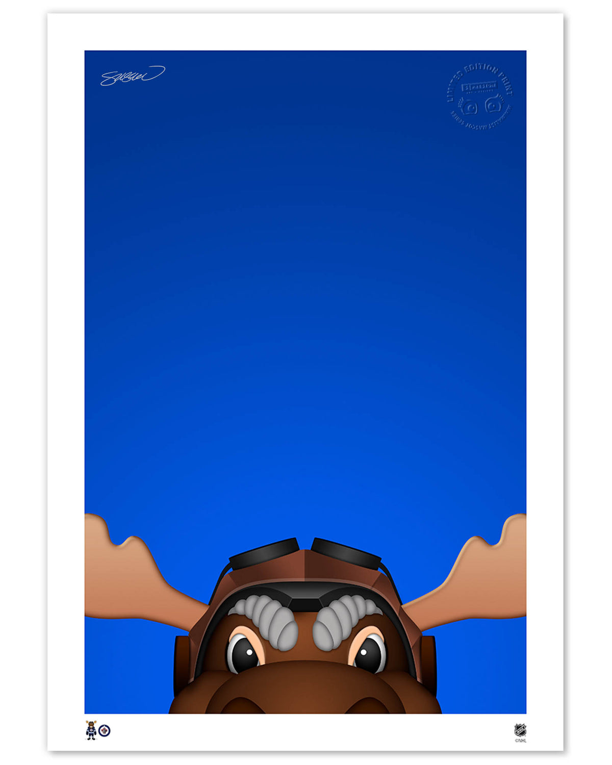 Minimalist Mick E. Moose