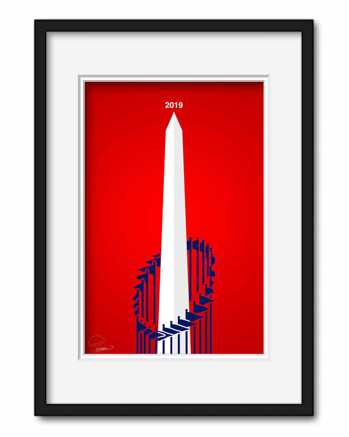 Minimalist World Series 2019 Art Print
