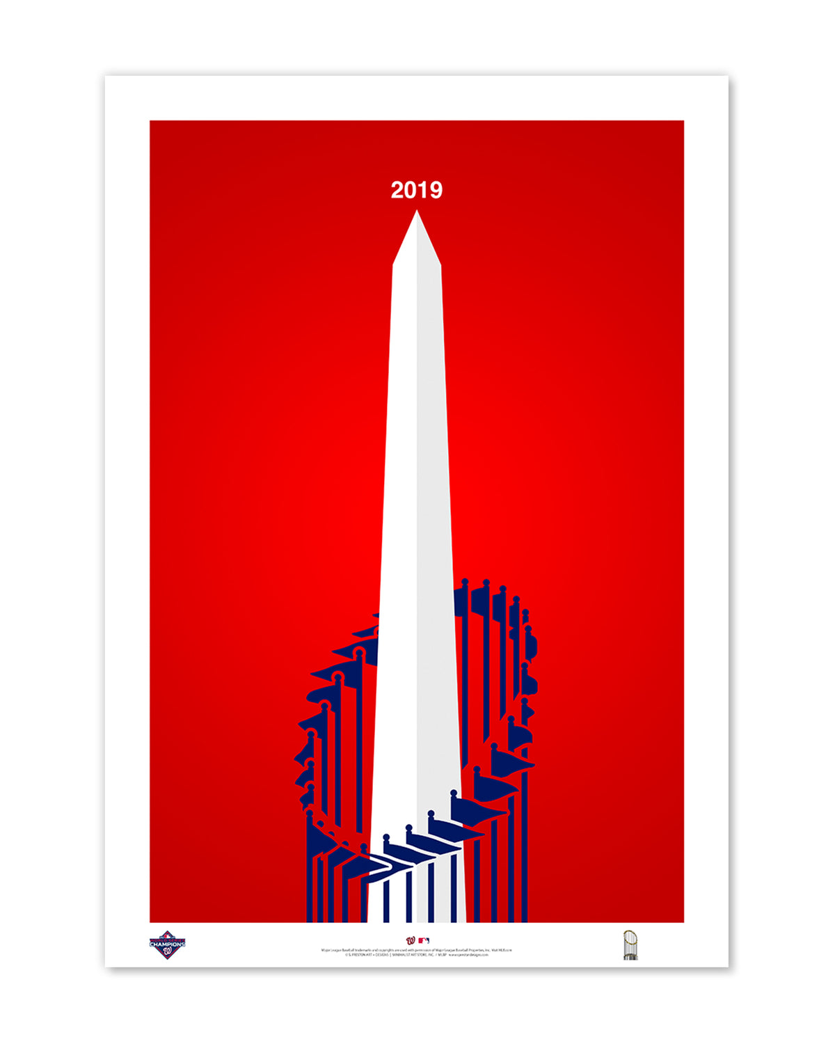 Minimalist World Series 2019 Art Print