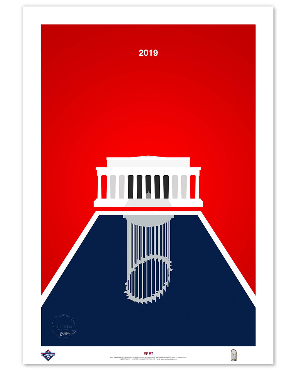 Minimalist World Series 2019 Art Print