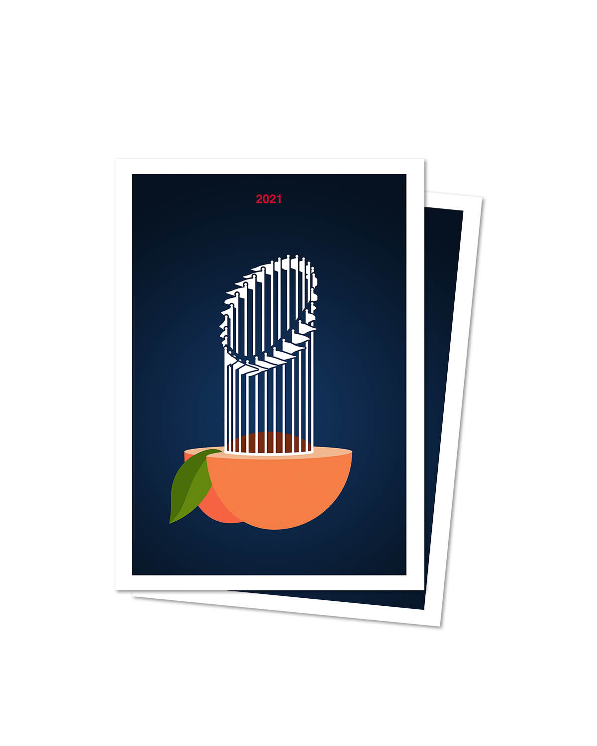 Minimalist World Series 2021 Postcard