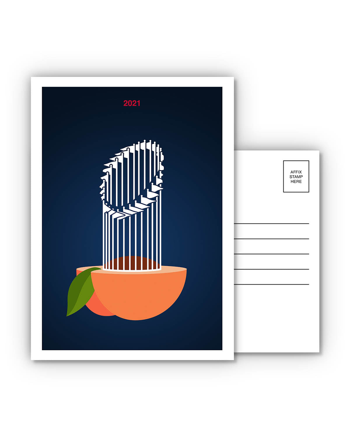 Minimalist World Series 2021 Postcard