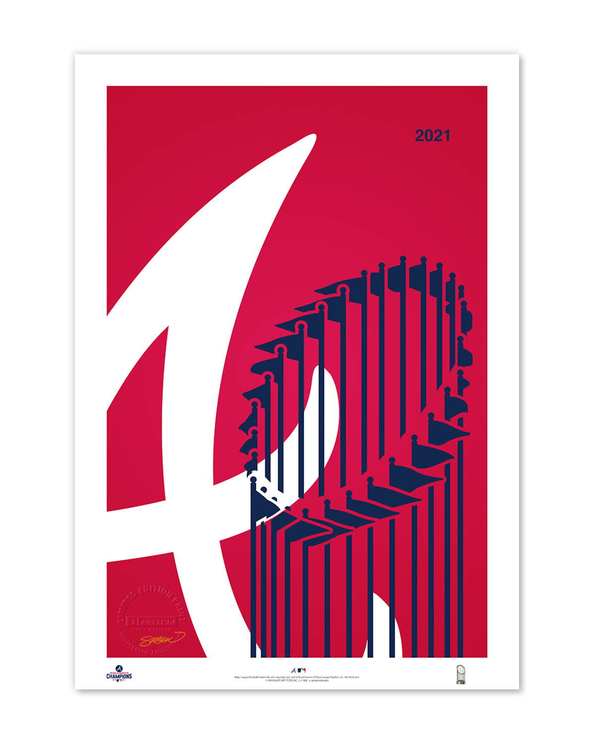 Minimalist World Series 2021 Limited Edition Fine Art Print