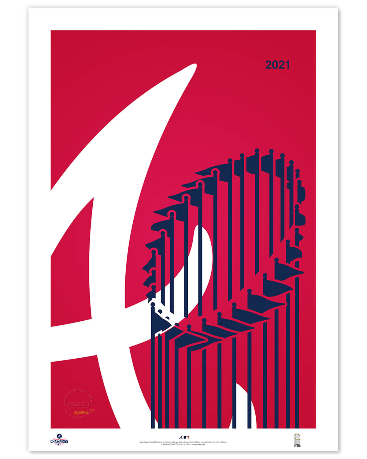 Minimalist World Series 2021 Limited Edition Fine Art Print