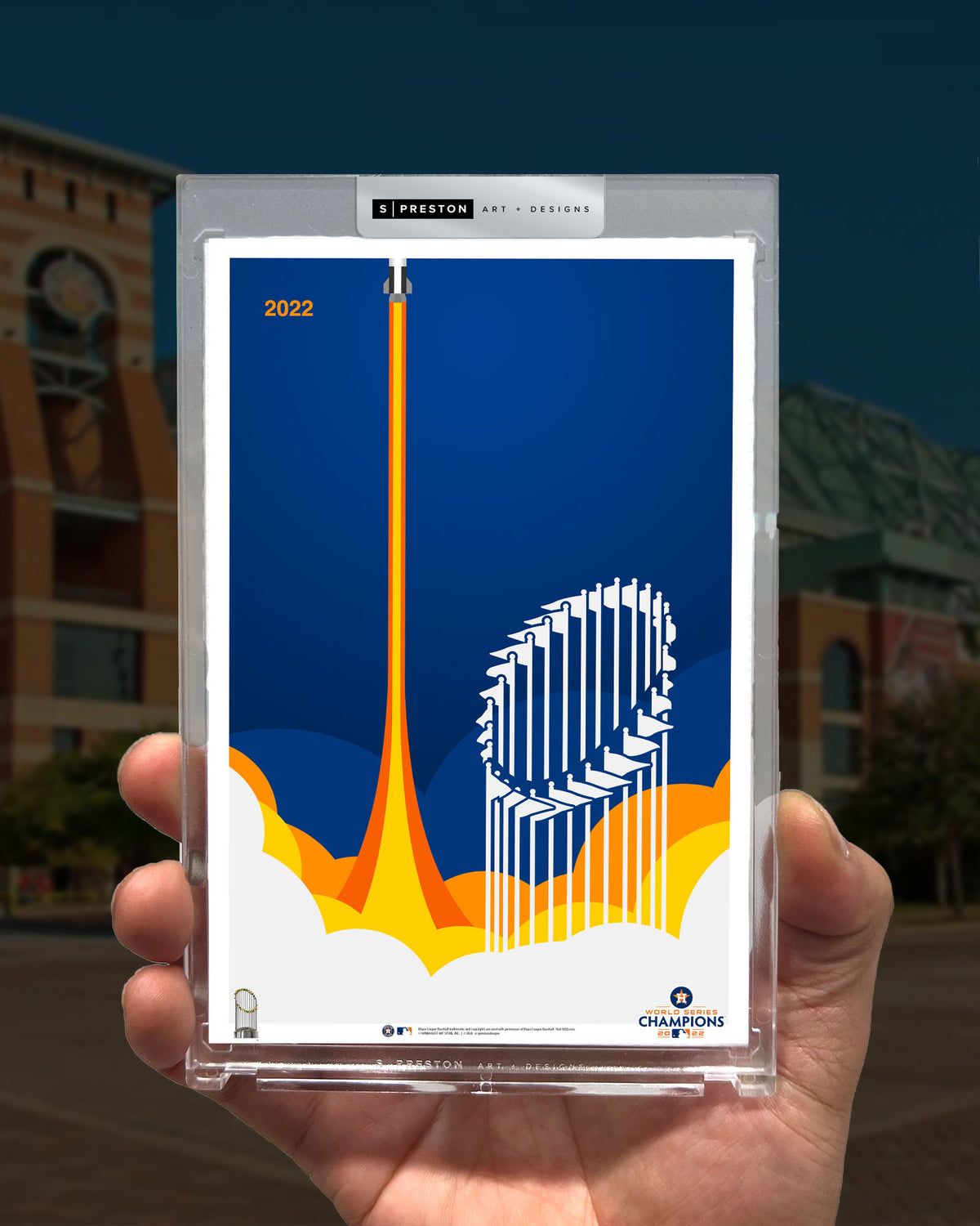 Minimalist World Series 2022 Limited Edition Art Card Slab