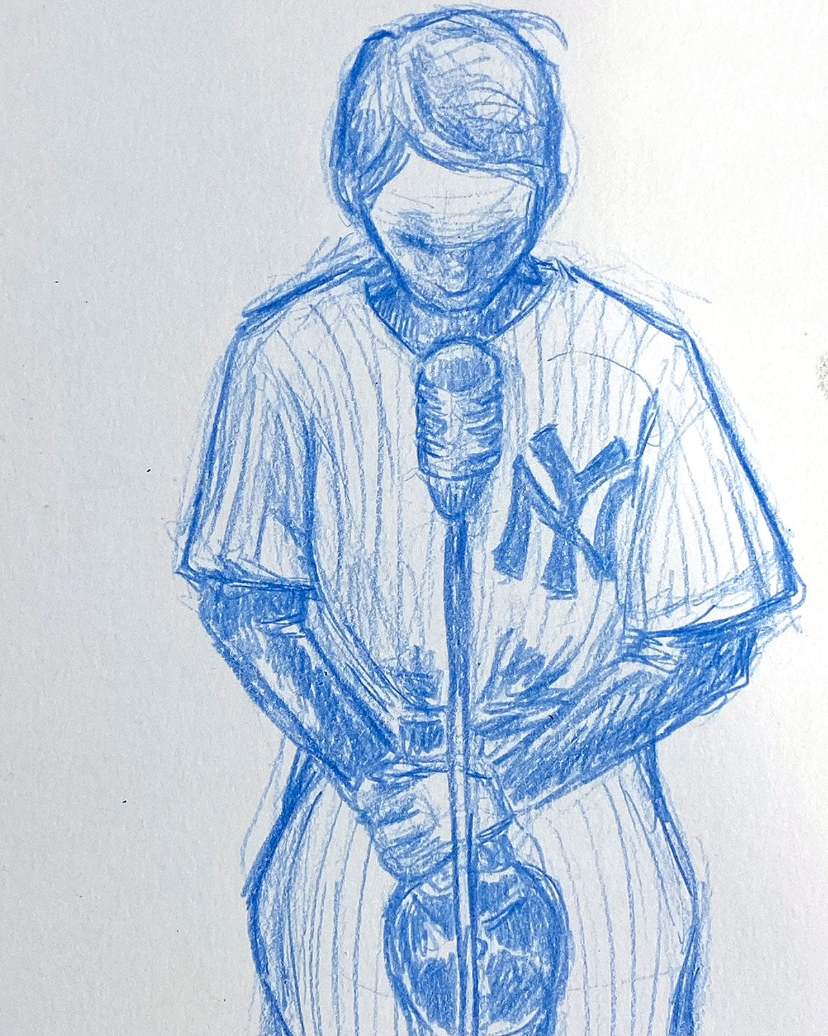 Remembering Lou Gehrig Original Art