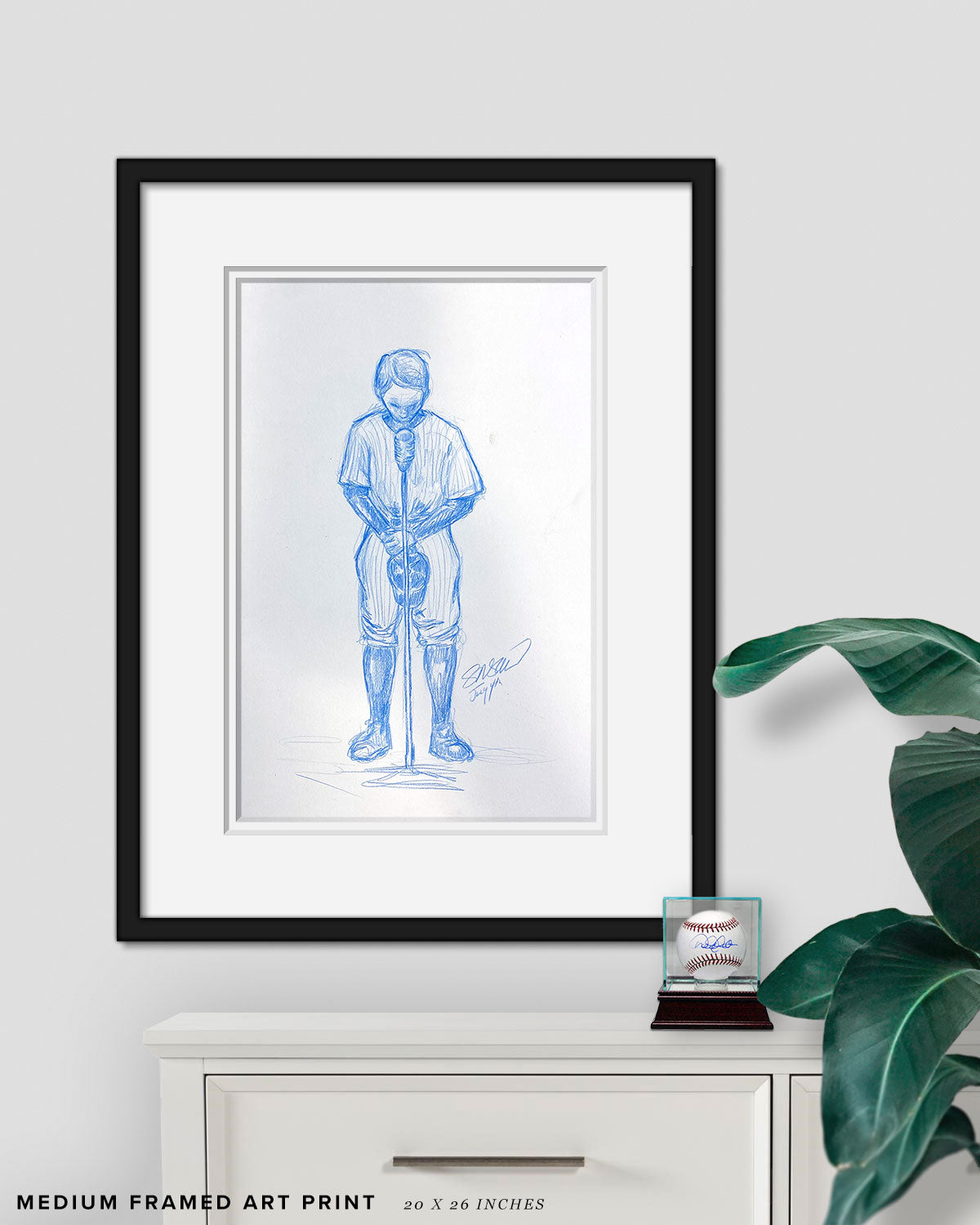 Remembering Lou Gehrig Original Art