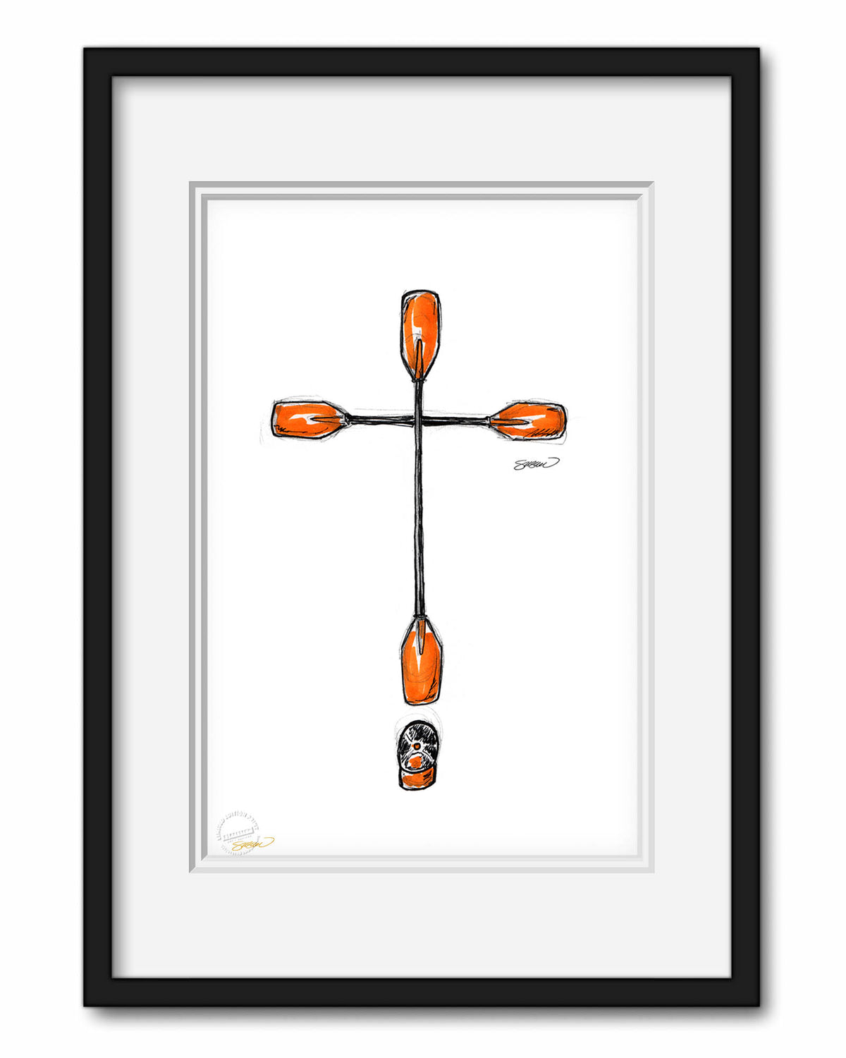 Remembering Willie McCovey Tribute Sketch Print