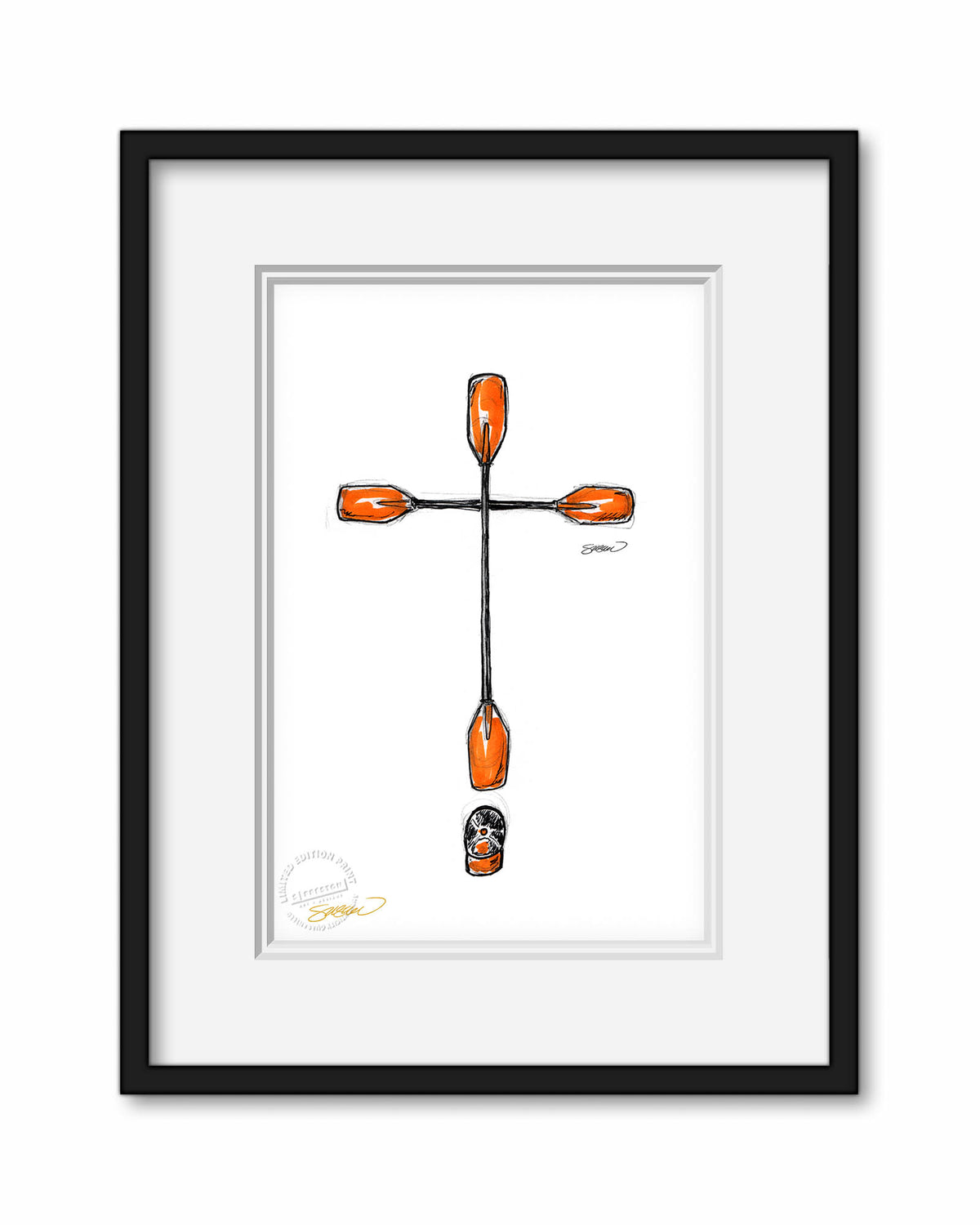 Remembering Willie McCovey Tribute Sketch Print
