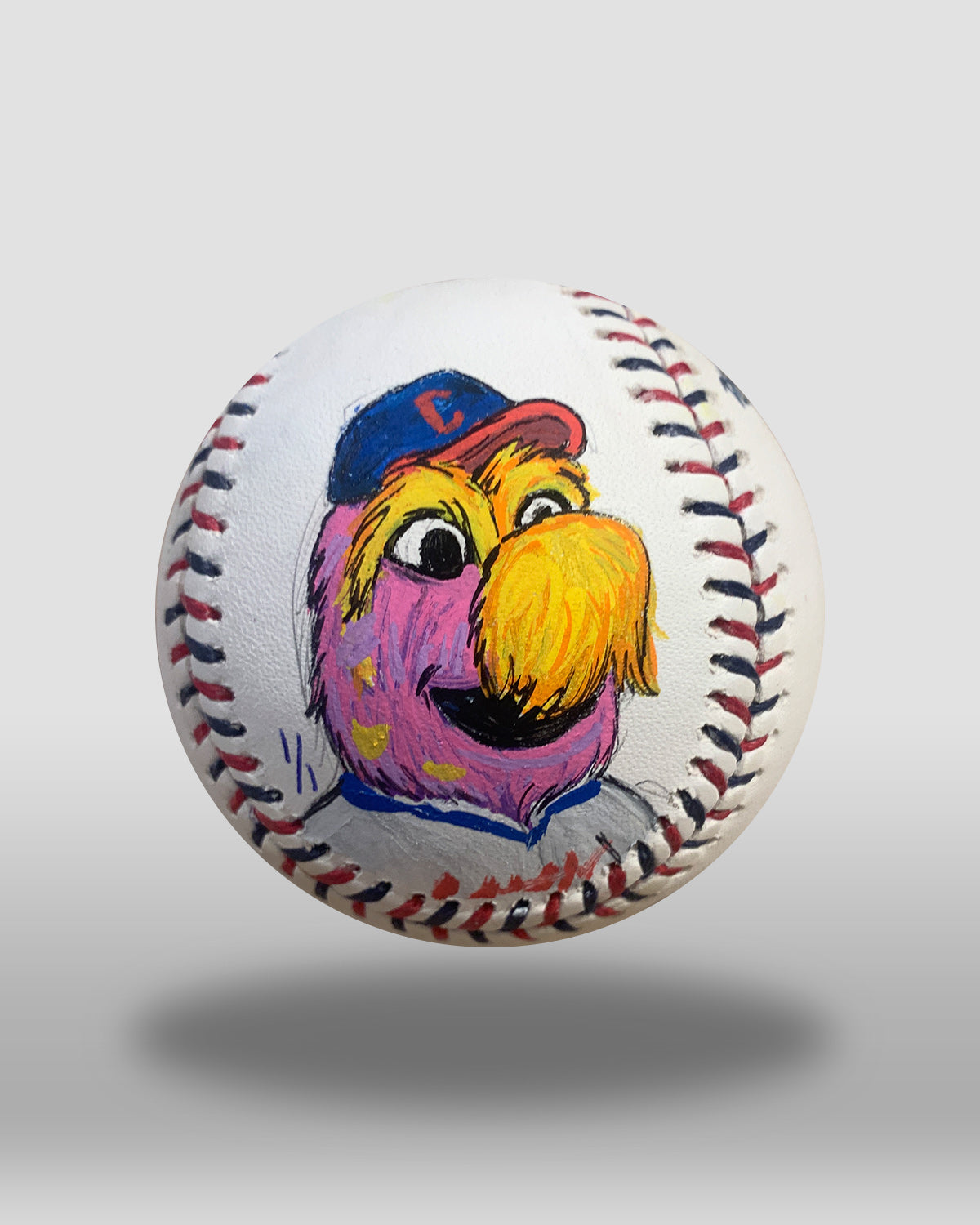 Slider Hand-Painted All-Star Game Baseball Art